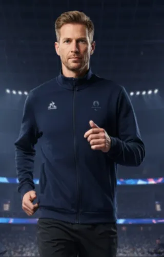 Sudadera Le Coq Sportif Paris 2024 Azul