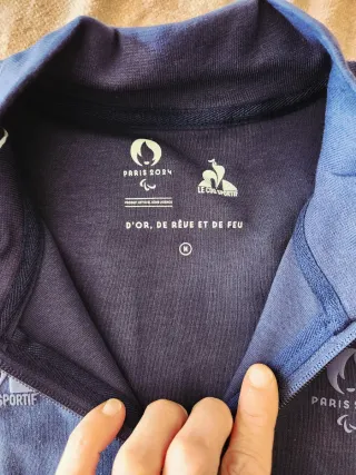 Sudadera Le Coq Sportif Paris 2024 Azul