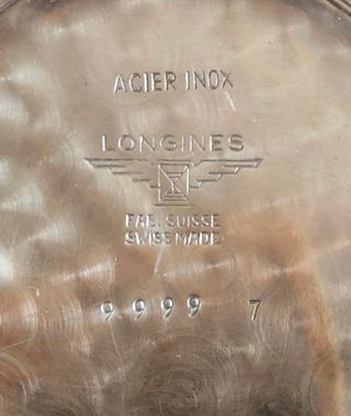 Cassa Originale Orologio Longines Acciaio Inox