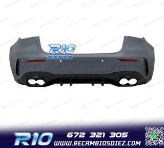 PARAGOLPES TRASERO MERCEDES CLASE A W177 18- LOOK AMG A45 +
