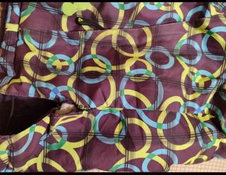 Abrigo impermeable de nieve multicolor