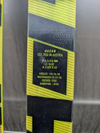 Esquís de travesía Hagan Ultra 77