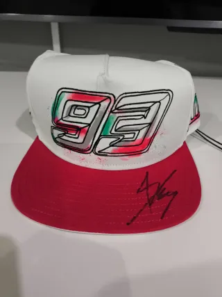 Gorra Marc Márquez Firmada 93