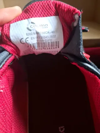 Zapatillas de seguridad negras