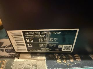 Nike Air Force 1 Low Retro SP Wheat 43