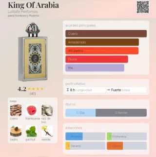 Lattafa King of Arabia Perfume