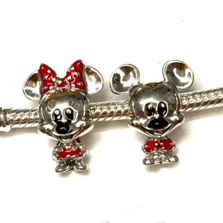 Charm Mickey Mouse Plata