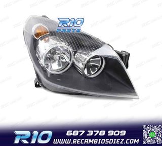 FARO DCH PARA OPEL ASTRA H FONDO NEGRO 04-11