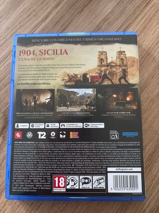 Juego Mafia: El Viejo Continente PS5