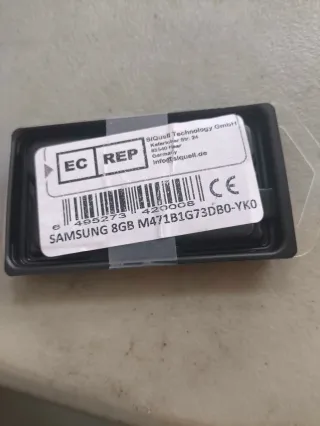 Memoria RAM Samsung 8GB DDR4