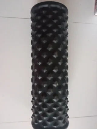 Rodillo de masaje negro
