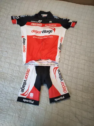Maillot y culote ciclismo hombre Deporvillage