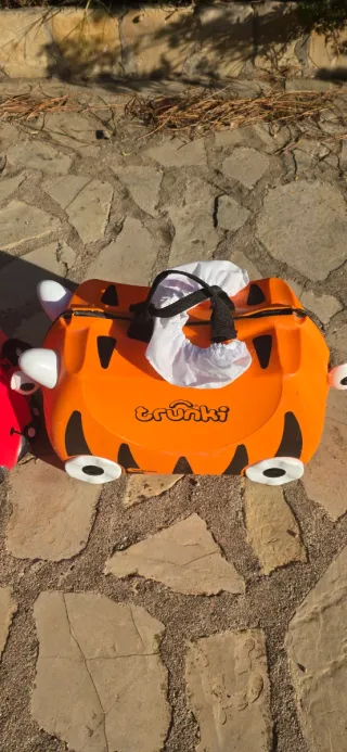 Maleta infantil Trunki naranja