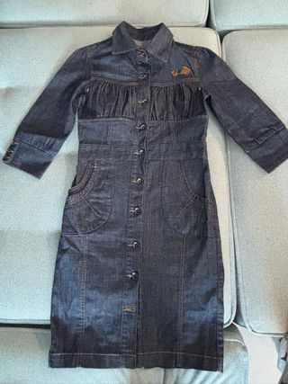 Vestido vaquero midi