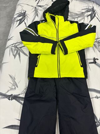 Completo sci Fila neon/nero