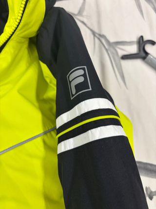 Completo sci Fila neon/nero