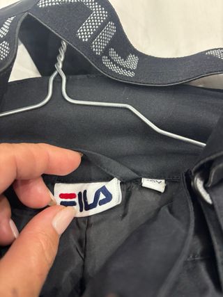 Completo sci Fila neon/nero