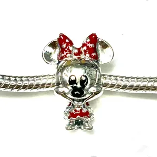 Charm Minnie Mouse Plata