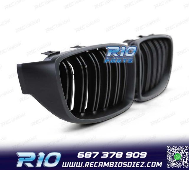 PARRILLAS BMW F32 F33 F36 LOOK M4 NEGRO MATE