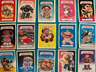 Cromos antiguos La Pandilla Basura 1985