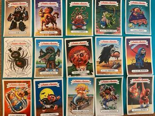 Cromos antiguos La Pandilla Basura 1985