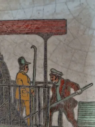 Azulejos antiguos Siglo XIX Mocadoret