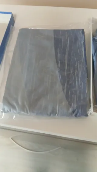 Pijama Verano Hombre Azul Gris