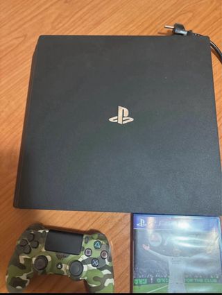 PS4 (PlayStation 4) Negra + Mando + Juego FC25 1tb
