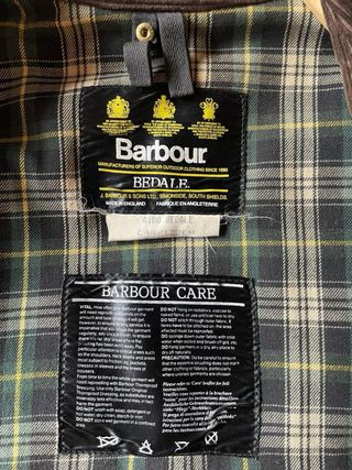 Barbour Bedale Chaqueta Verde Talla XXL