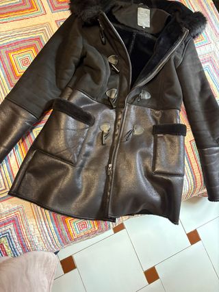 Abrigo Chaquetón Salsa Negro