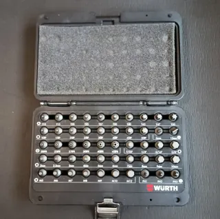 Set de puntas Wurth 1/4 - 50 piezas