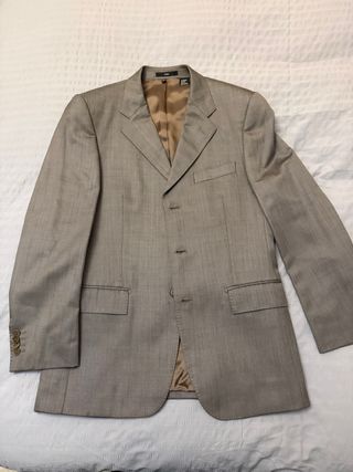 Traje Hombre ZARA Beige Tostado