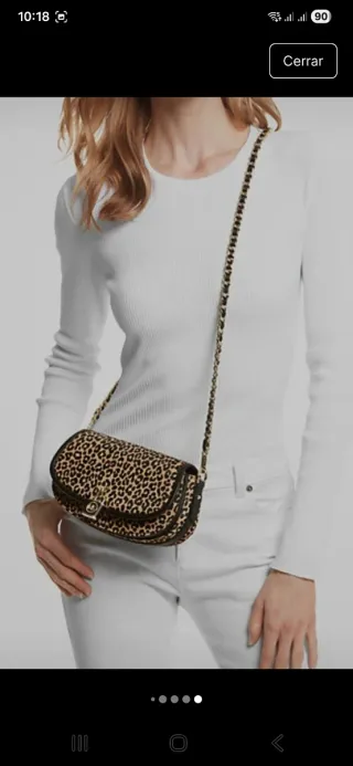Bolso Michael Kors estampado leopardo