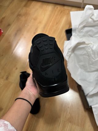 Nike Air Jordan 4 Black Cat Talla 44