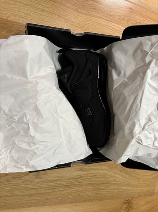 Nike Air Jordan 4 Black Cat Talla 44