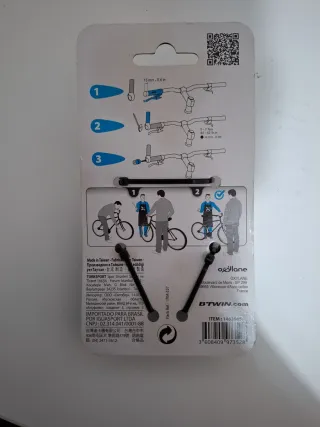 Acoples Manillar MTB Cortos 80mm Btwin