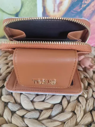 Monedero Tous Marrón y Blanco