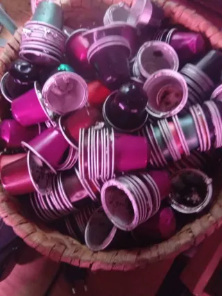 Cápsulas café manualidades