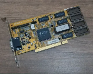Placa gráfica PCI S3 Virge 3D 2 Mb para PCs retro