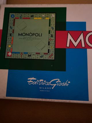 Monopoli Parker Brothers Editrice Giochi Anni 80