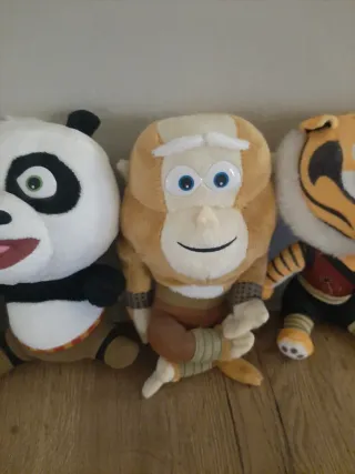 Kung Fu Panda Peluche Personaggi