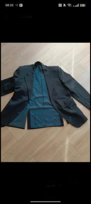 Blazer Loro Piana Negro cashmere/wool