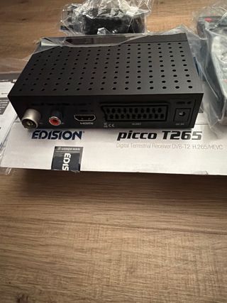 Receptor TDT EDISION pico T265 H.265/HEVC