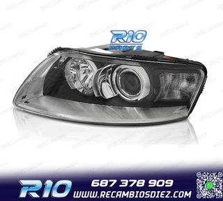 FARO XENON IZQ AUDI A6 C6 04-08 CROMO