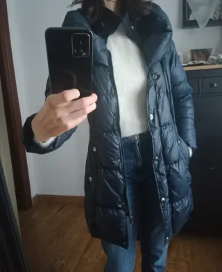 Anorak azul mujer