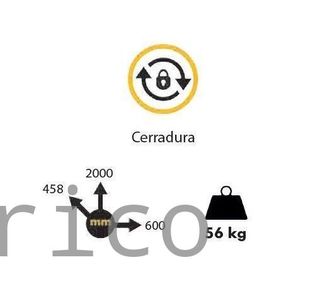 Armario Alto con Puerta Simple Alyco 192851