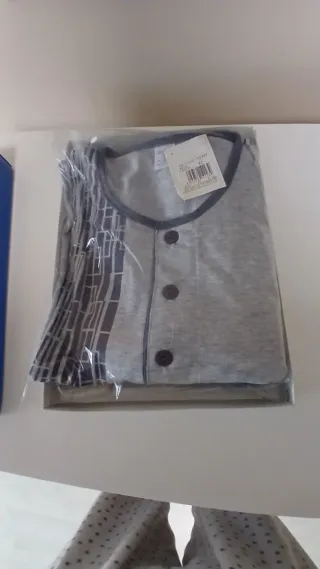 Pijama Verano Hombre Baskel Azul Talla 52