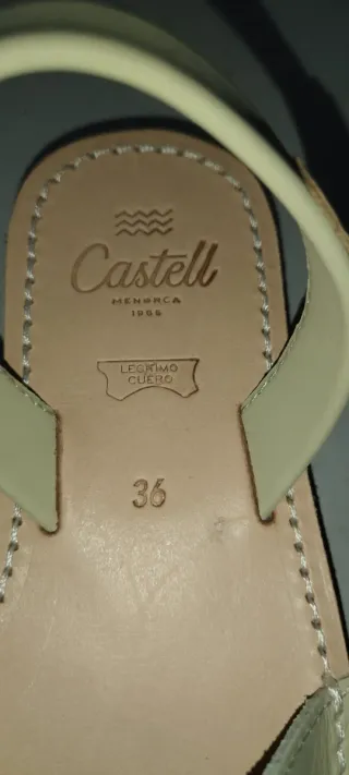 Sandalias Castell Beige Talla 36