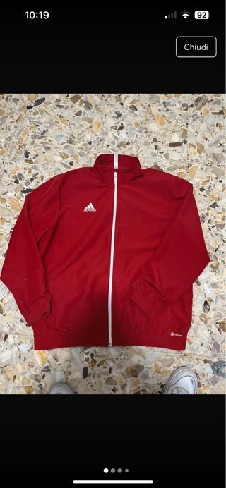 Giacca Adidas Rossa