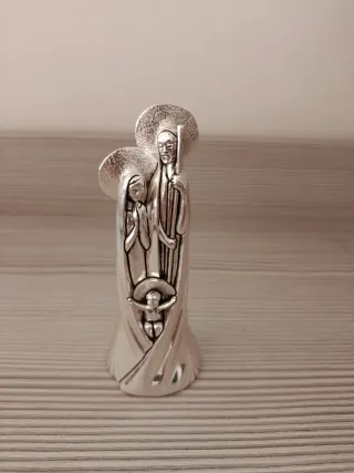 Natività, laminata in arg. Marca Romar. alta 12 cm